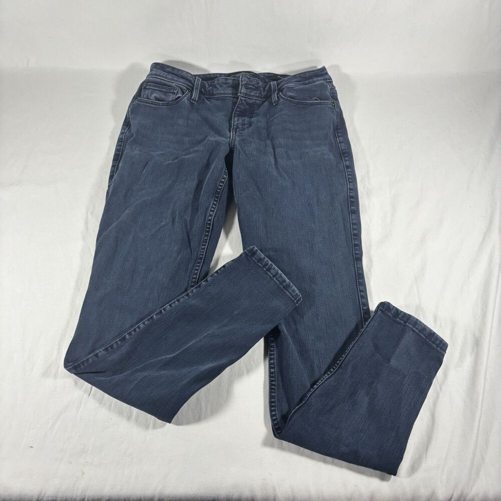 Guess Power Skinny Jeans Womens 28 Dark Wash